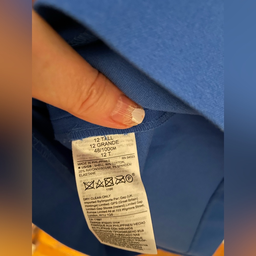Banana Republic Royal Blue Midi Dress - Picture 6 of 6